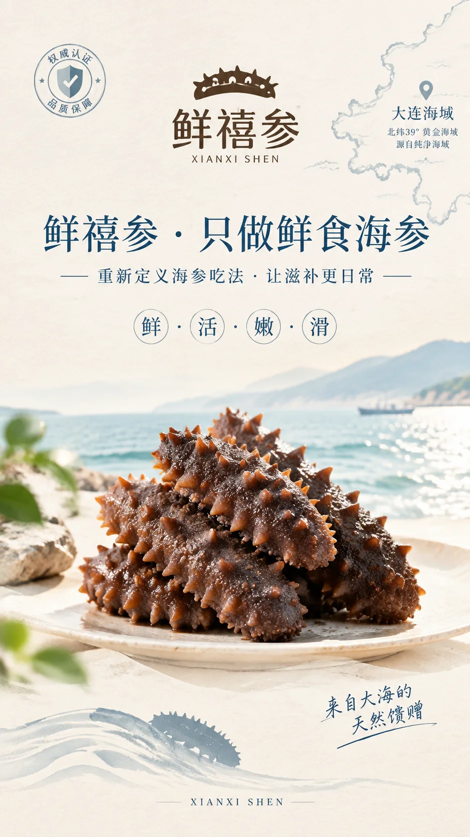 大连鲜食海参 详情图 5