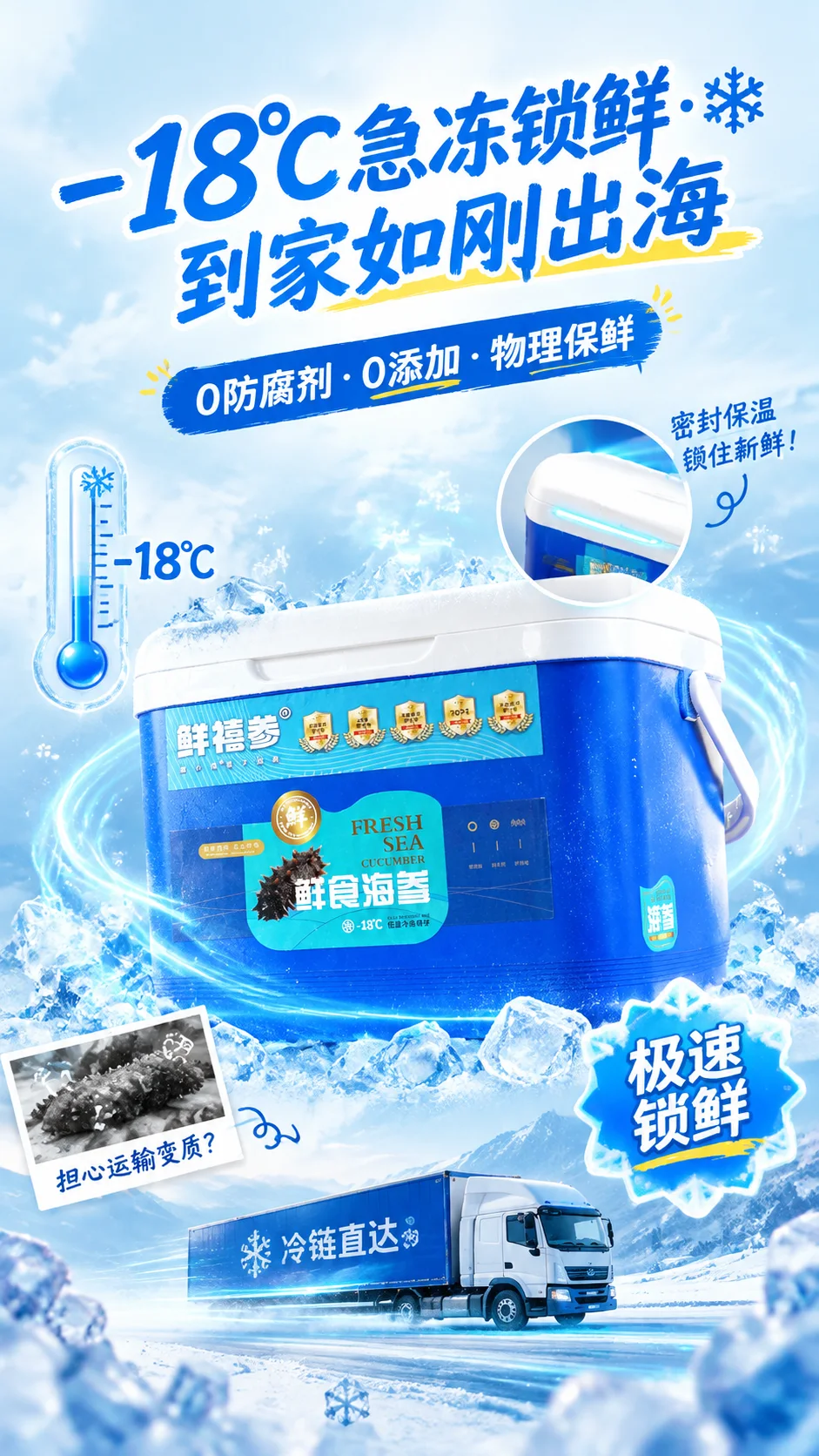 大连鲜食海参 详情图 6